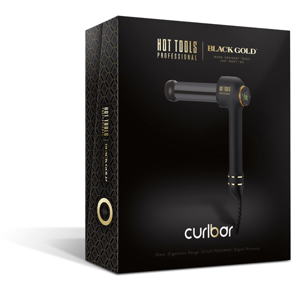 Curl bar Black Gold