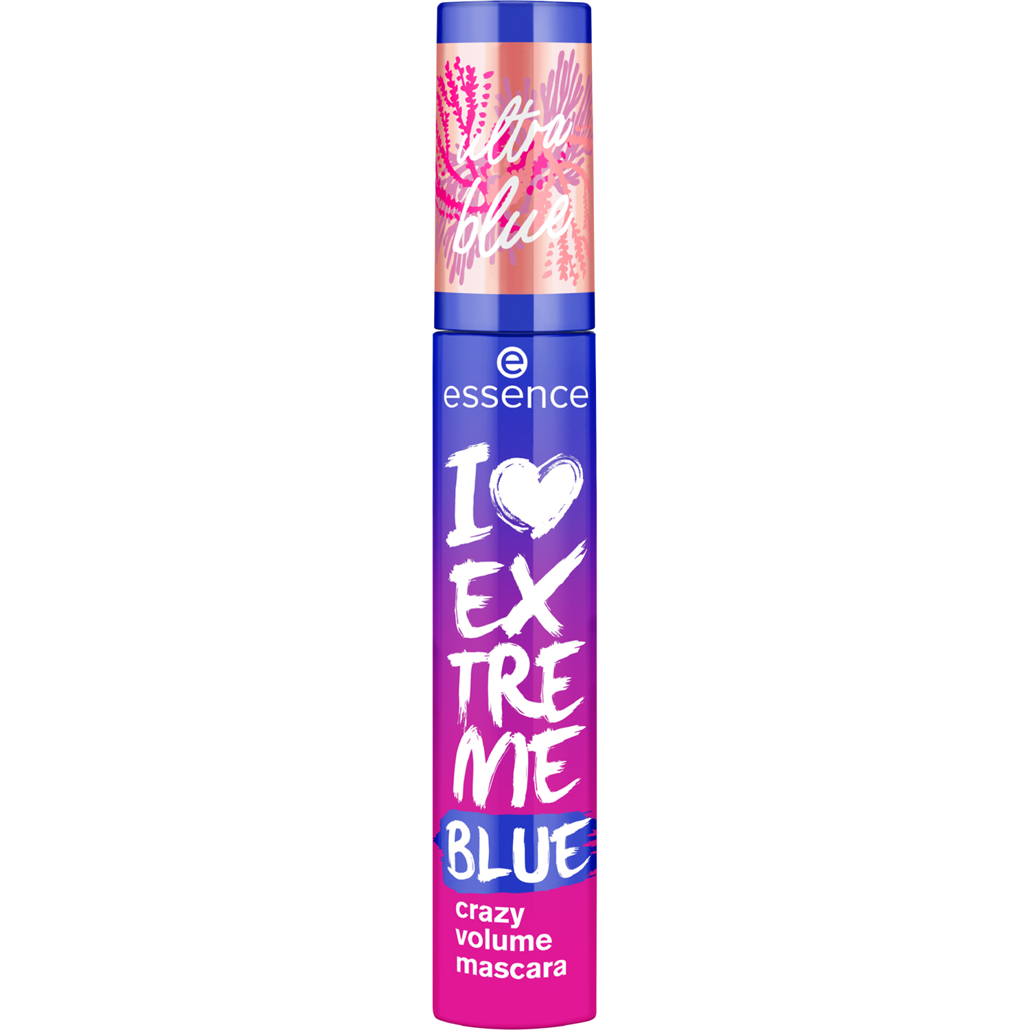 Live LIFE In CORAL I Love Extreme Blue Crazy Volume Mascara