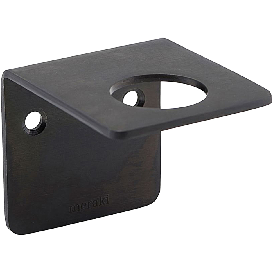 Wall Bracket, Brushed Black Finish