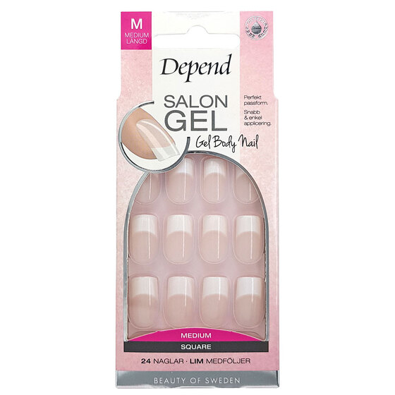 Salon Gel Nude Square Medium